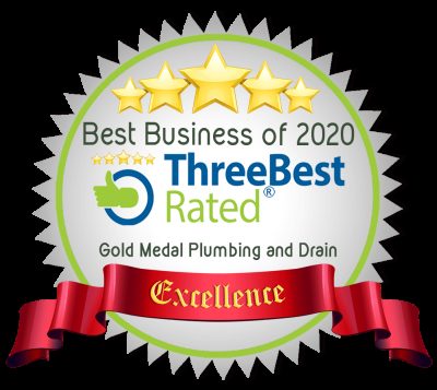 Mississauga's Gold Medal Plumbing and Drain wins 2020 Three Best Rated Award for Best Plumbers