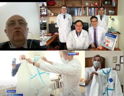 An Amazing Journey Across Siberia of Medical Protective Suits Donated by Taiwan Doctors (Source: Agenda 21st century Taiwan)