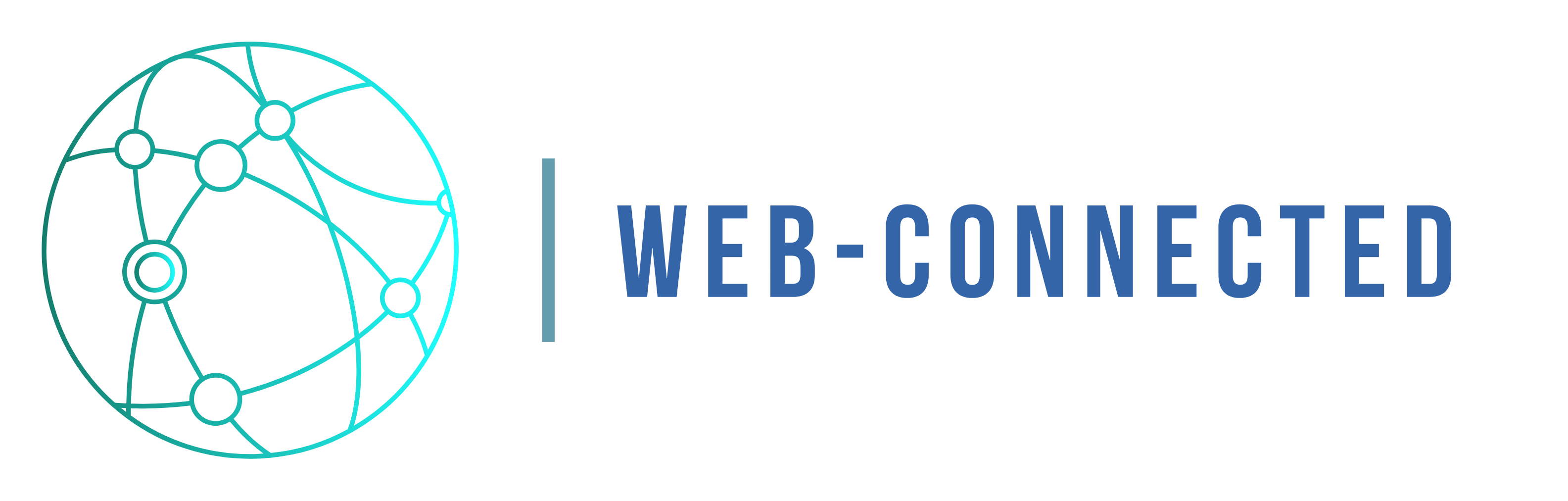 Web-connected logo