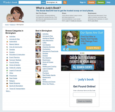 Advice Local Adds Breakthrough Voice Profile Technology to Judy’s Book
