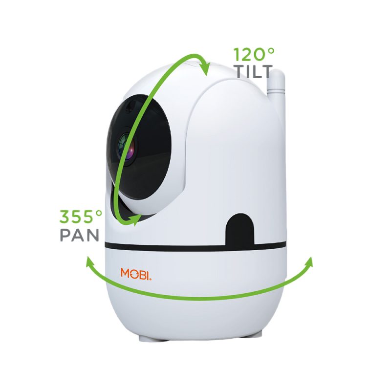 Even When Everyone Is At Home, MobiCam HDX Wifi Home Monitor Is Watching And Helping