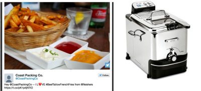 Coast Packing Co. to Mark #NationalBeefTallowDay With Third Annual #BeefTallowFrenchFries ‘Tweet-to-Win’ Contest