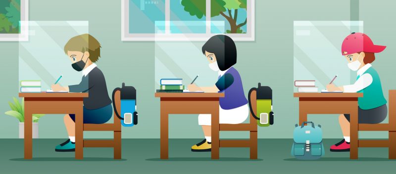 NuGerm Desk Sneeze Guards in Schools and Classrooms Best Practices