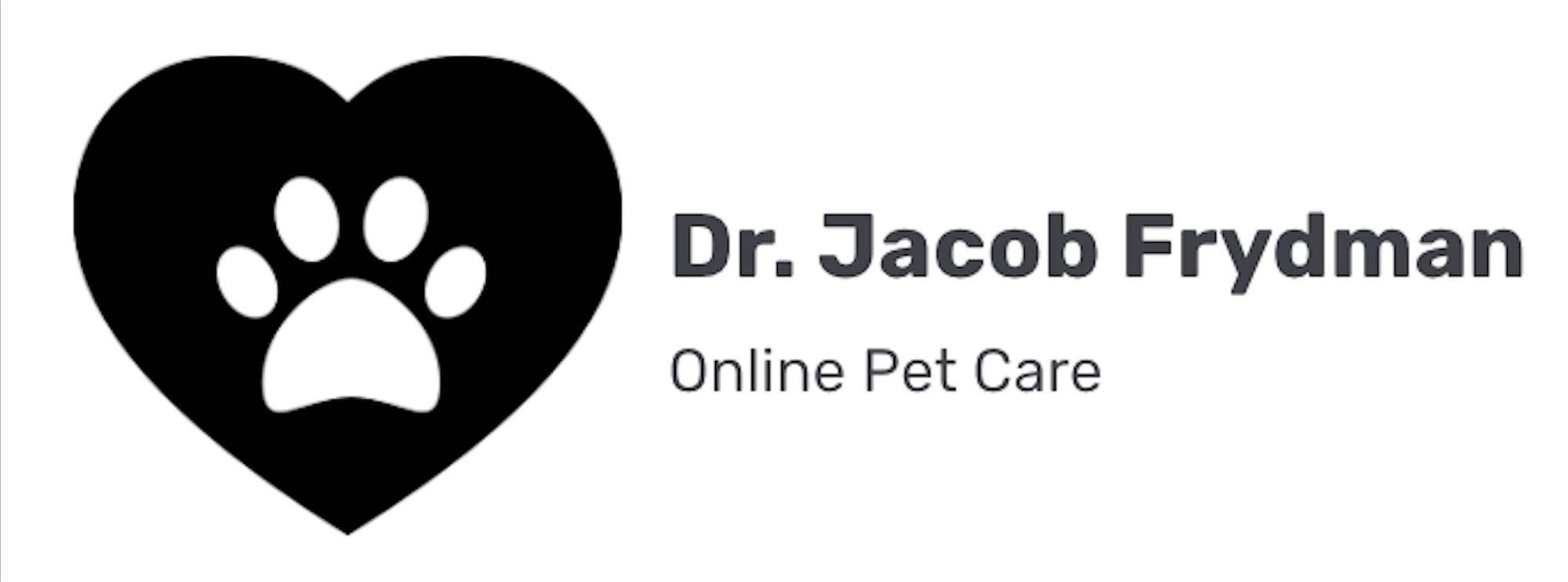 Dr. Jacob Frydman Online Pet Care logo