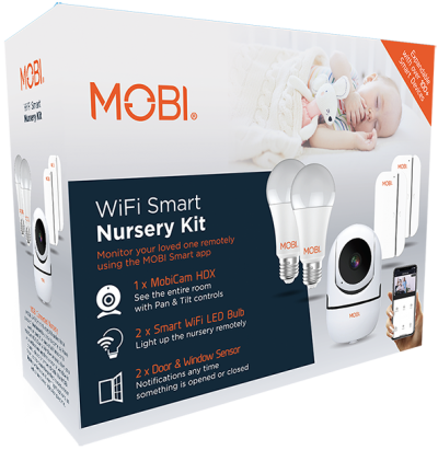 Complete Your Smart Home With The MOBI Smart Nursery Kit At Walmart