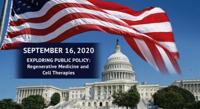 Regenerative Medicine Foundation Co-Hosts Sept. 16 Event to Explore Public Policy in Cell Therapy.