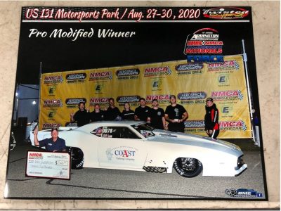 ‘Fastest Track in Michigan’? We’ll Say, as Coast’s ‘Goose’ Gustafson’s Xtreme Pro Mod Camaro Brings It Home in 3.70 at NMRA/NMCA All-American Nationals