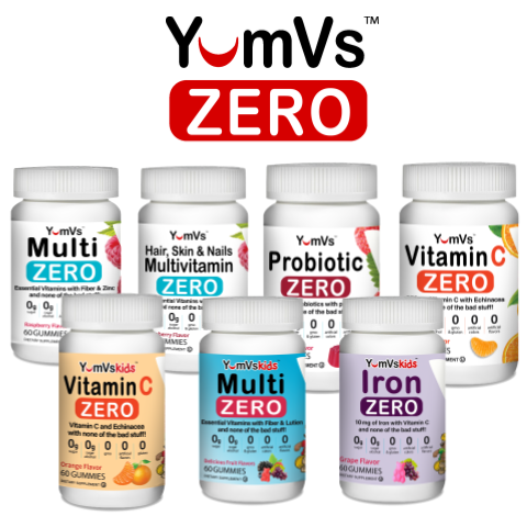 YumVs ZERO Makes Sugar-Free Gummy Vitamins Without Artificial Sweeteners