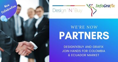 Design’N’Buy and Grafix Join Hands to Market Web-To-Print Solutions in The Digital Textile Printing Industry In Colombia And Ecuador