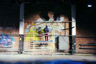 The Next Banksy will be Russian - Moscow-based artists burst onto the runway at Futurum Moscow
