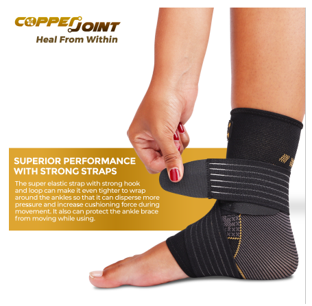 CopperJoint Ankle Compression Sleeve Proves Popular Among Amazon Shoppers