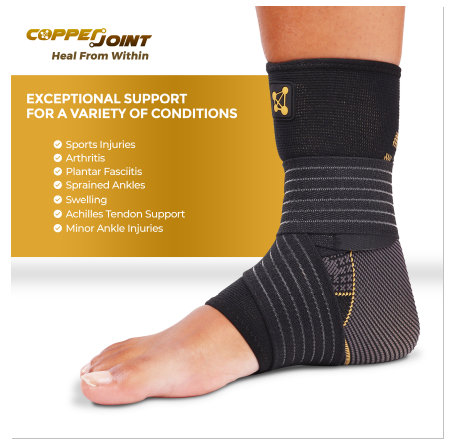 New CopperJoint Ankle Support Provides Utmost Protection, Stability, and Relief for Basketball Players and Other Athletes
