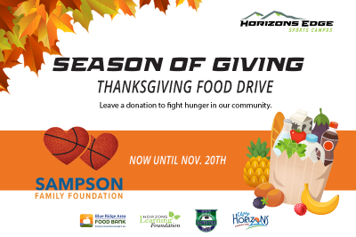 Horizons Edge Sports Campus Presents Season of Giving