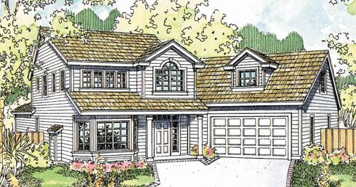 Associated Designs - Simple yet Eye-Catching Shiloh House Plan is Centered Around Family