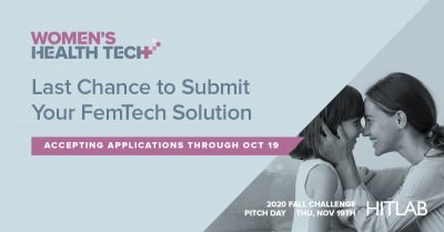HITLAB is Excited to Welcome Julia Cheek, Everlywell, and Wendy Diamond, Women’s Entrepreneurship Day Organization, to the 2020 Challenge
