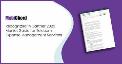 MobiChord Recognized in Gartner 2020 Market Guide for Telecom Expense Management Services