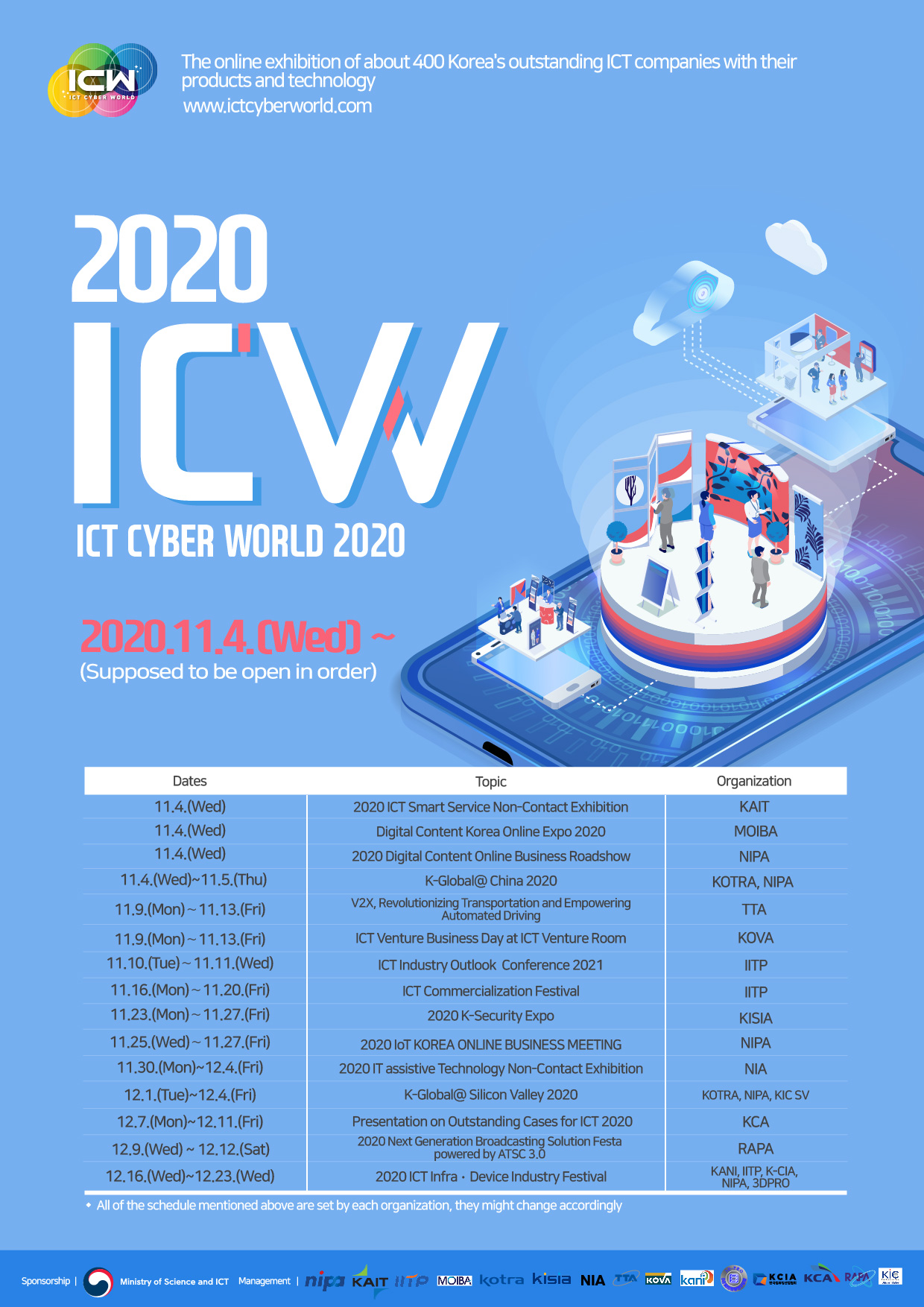 A Single Click to a Business Meeting with Promising ICT Companies in Korea