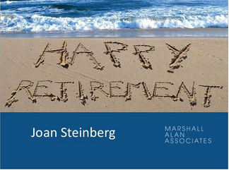 Marshall-Alan Associates Announces the Retirement of Managing Director Joan Steinberg