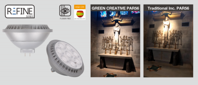 GREEN CREATIVE launches 40-watt PAR56 lamp to replace 300-watt halogens