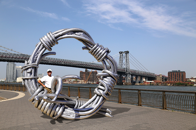 Introducing Sculptor Hantz & His Amazing Knot Sculptures