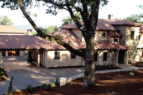 Associated Designs - Luxury House Plan, Rossano, is a private Tuscan villa