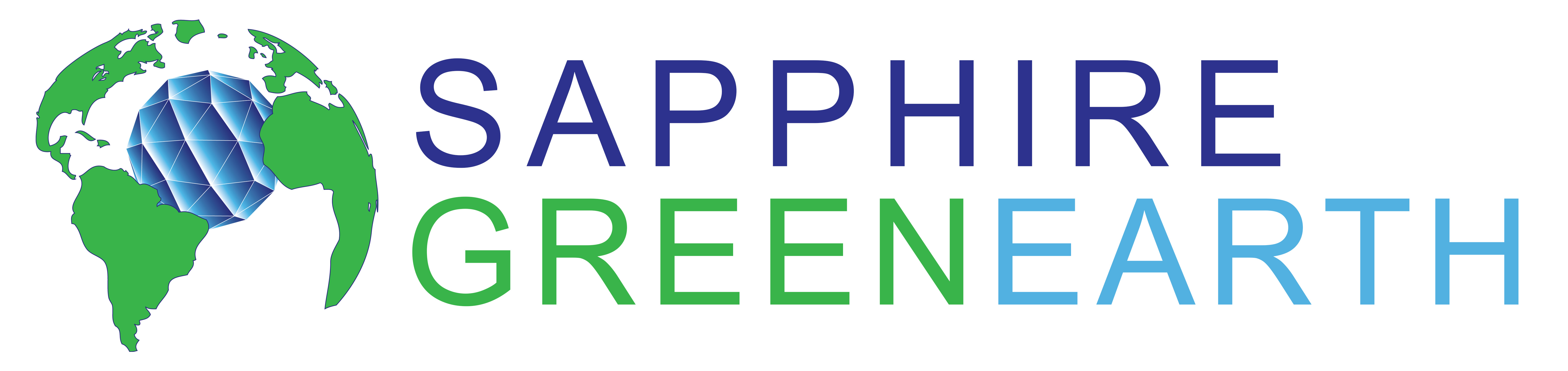 Sapphire Green Earth logo