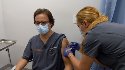 COVID-19: Plessen Healthcare Founder and CEO First Recipient of the Vaccine in the US Virgin Islands