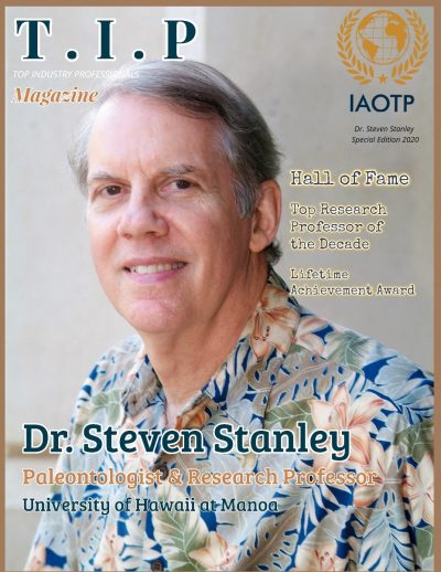 Prof. Steven Stanley recipient of the International Research Hero Award by IAOTP