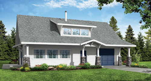 Associated Designs - Charming Bungalow House Plan Dorset