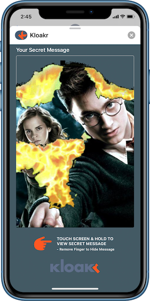Harry Potter Fans - Your Personal KLOAK of Invisibility Is Now Available!
