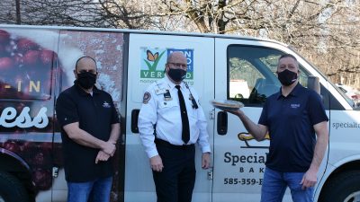 L3Harris and Special Touch Bakery Show Support of Local First Responders in Honor of Pi Day