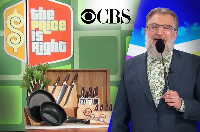 Gunter Wilhelm Premier ProCut Kitchen Knives Featured on CBS The Price is Right Show
