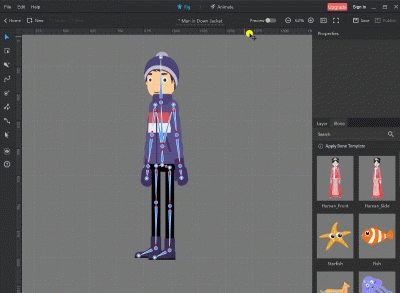 Mango Animate Character Maker Does Bone Animation in Minutes