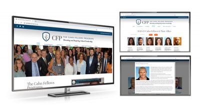 Brand4Market Designs New Logo and Website for The Cahn Fellows Programs