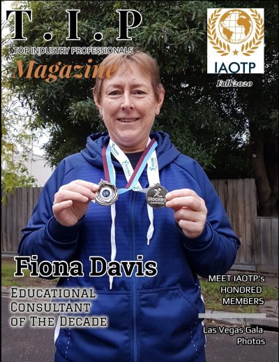 Fiona Davis selected as Female Visionary of the Year by IAOTP