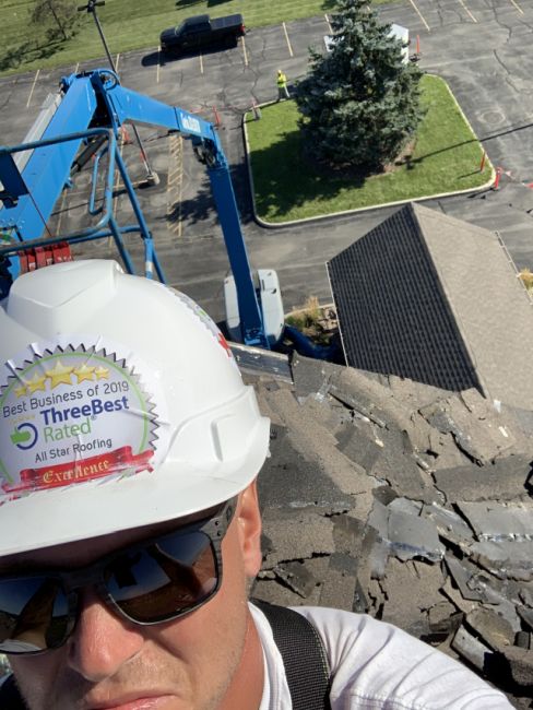 Windsor's Leading Roofing Contractor, All Star Roofing, wins the 2021 ThreeBestRated award