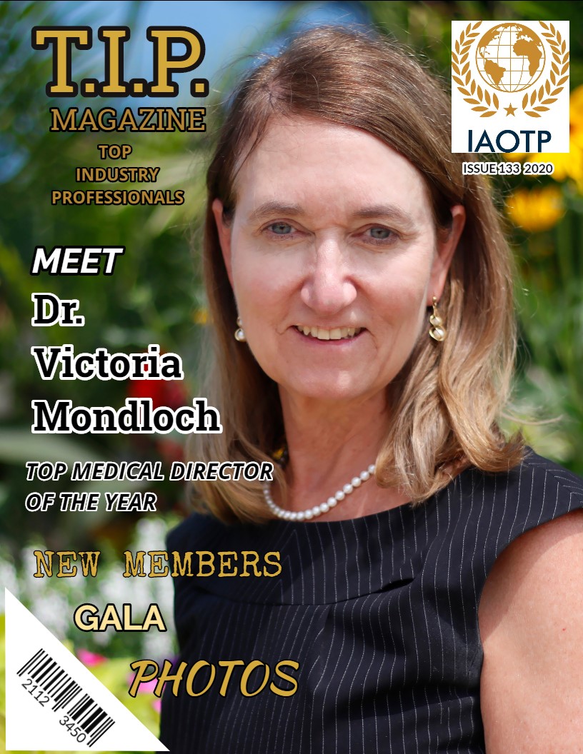 Dr. Victoria Mondloch selected for the Lifetime Achievement Award by IAOTP