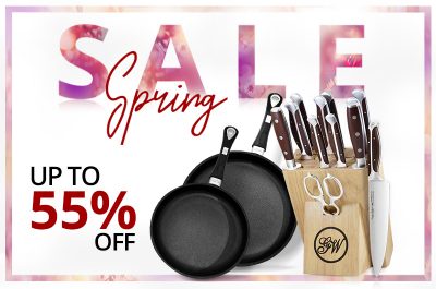 The Best Kitchen Knife & German Cookware Spring Sale 2021 – By Gunter Wilhelm