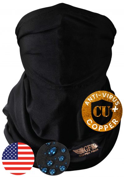 The GF Anti-Viral Coated Copper Spandex Blend Gaiter Mask Was One of the Most Valuable Products on Amazon