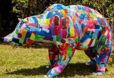 Kenyan Orphans Turn Flip-Flops into Art to Raise Pollution Awareness