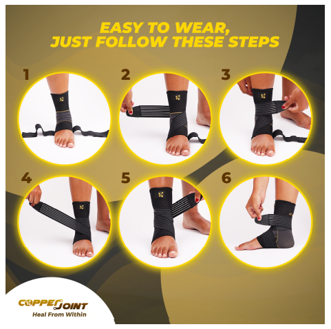 Nurses are Loving the Ultrasoft & Versatile CopperJoint Ankle Compression Sleeve