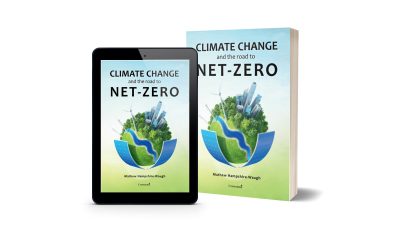 New book: Climate Change and the road to Net-Zero, ex-banker says net-zero cheaper than fossil-fuels