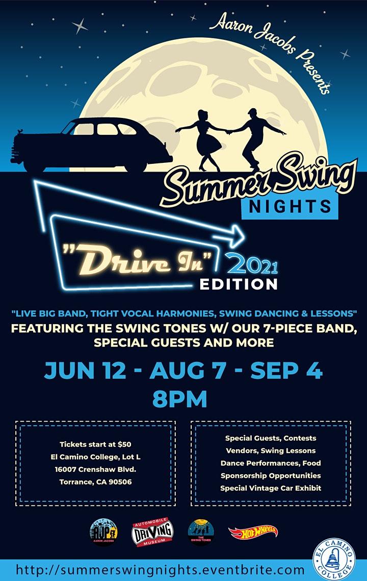 Live, In-Person Entertainment Returns with Summer Swing Nights Benefiting Re-Opened Car Museum