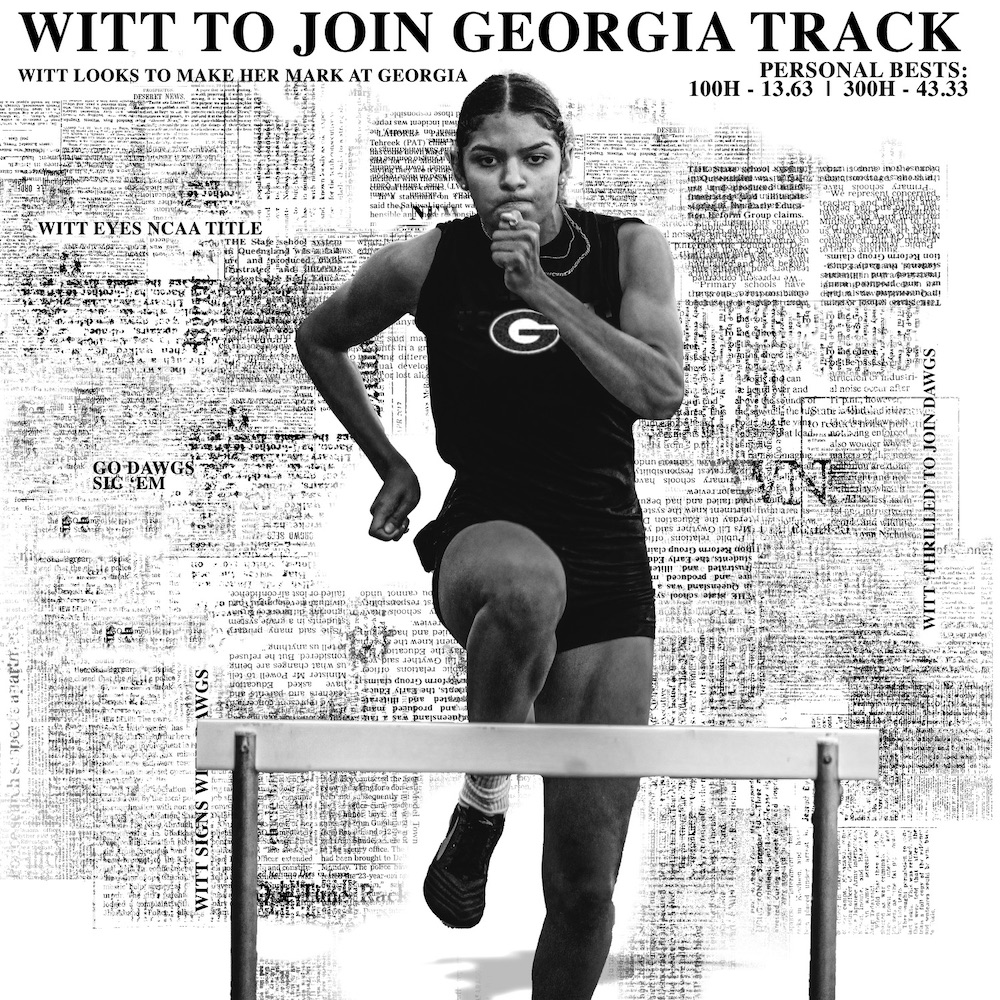 Calabasas High School’s Star Hurdler and Sprinter Bella Witt ’21, Officially Signs With the University of Georgia