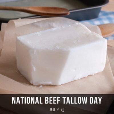 In Latest Paean to Tasty Fries, Healthy Fats Coalition Celebrates July 13 as Fourth Annual #NationalBeefTallowDay