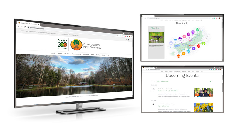 Brand4Market Designs New Website for Grover Cleveland Park Conservancy