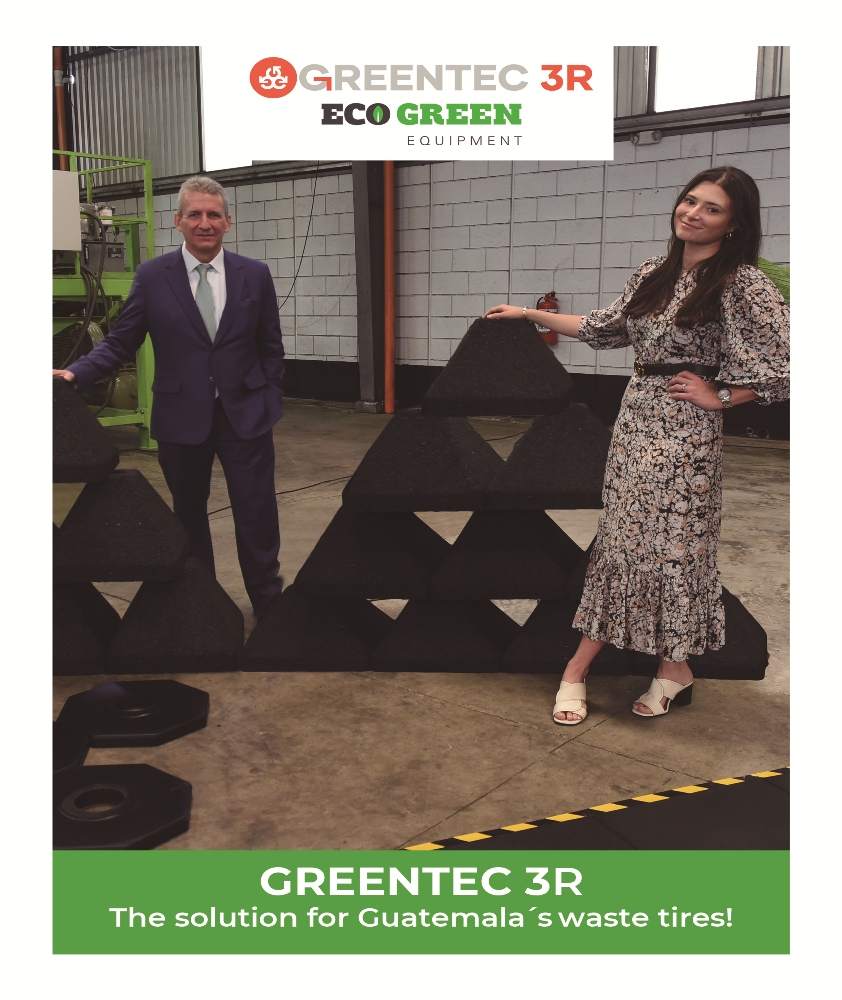 ECO Green Equipment Revolutionizes Waste Tire Recycling in Guatemala