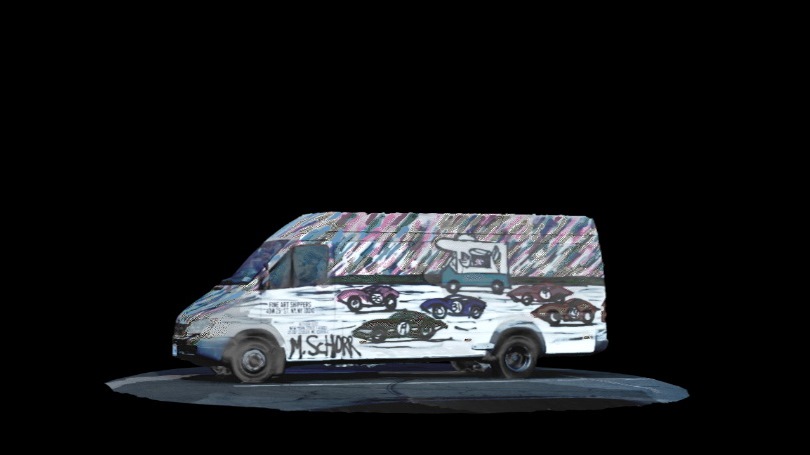 “Da Race on Wheels” by Fine Art Shippers & Mitchell Schorr Was Turned into an NFT