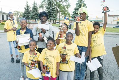 DAWGS Sponsors 5th Annual Curb-Ball Tournament for Non-Profit Friends Of Parkside in Detroit