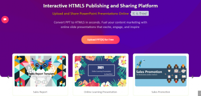 SlideHTML5 Will Make It Easy to Convert PPT to HTML